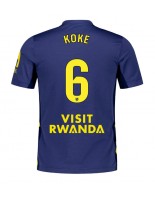 Atletico Madrid Koke #6 Vieraspaita 2025-26 Lyhythihainen